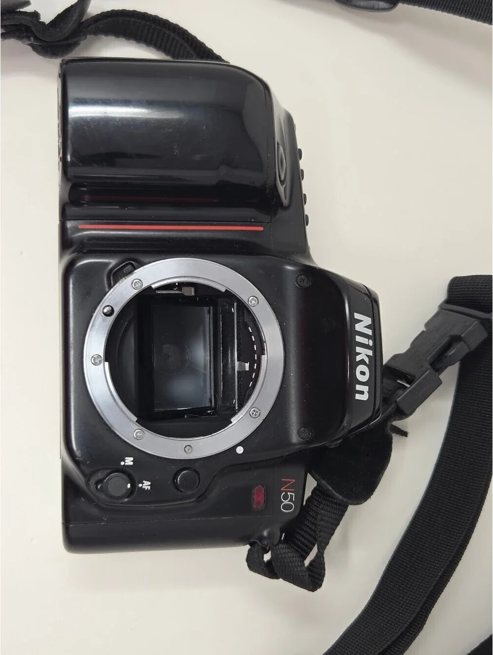 Nikon N50 35mm Film SLR Camera Body With Strap Autofocus Manual Modes